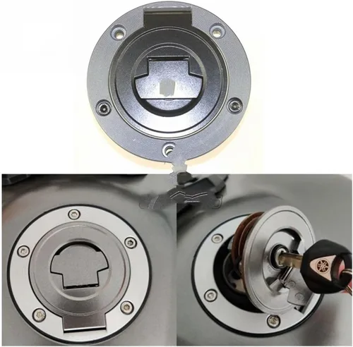 Miniatura 2 de Tapa del tanque de combustible para YA & MAHA R6 R6S R1 MT03 MT09 XJ6 FZ8N. Hayabusa FZ6.N FZ1.N.S FJ13 FZ07 FZ10 Tapa del depósito de combustible