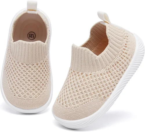 Miniatura 2 de MORENDL Zapatos de bebé para caminar para niños y niñas, zapatos de tenis antideslizantes para niños y niñas