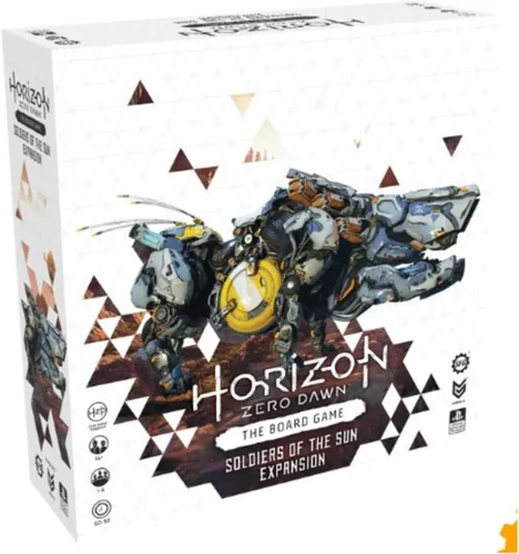 Horizon Zero Dawn: The Soldiers of the Sun Expansion - Una expansión de juego de mesa de Steamforged Games - 60-90 minutos de juego - Noche de