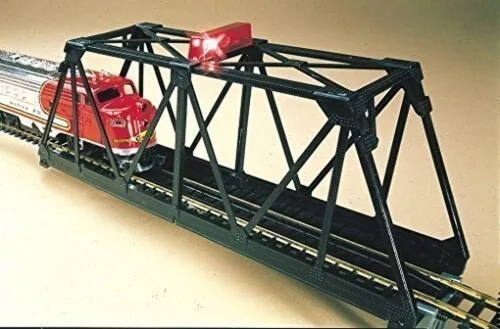 Miniatura 3 de Bachmann Trenes - PLASTICVILLE U.S.A. EDIFICIO CONSTRUIDO - PUENTE BLINKING (no compatible con E-Z Track) - Escala N, (46904)