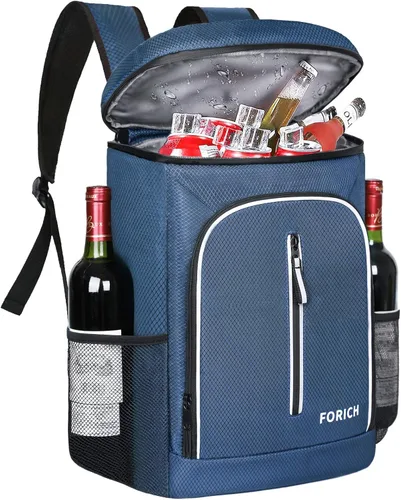 Miniatura 16 de FORICH - Mochila térmica suave, con aislamiento impermeable, a prueba de fugas, mochila portátil de tamaño pequeño para trabajar, almuerzo, viajes