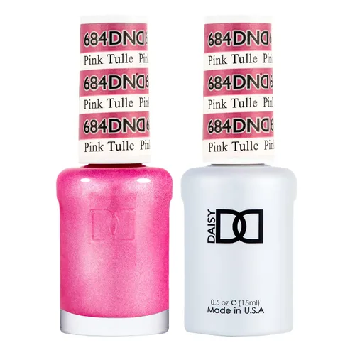Miniatura 32 de DND - Juego de esmaltes de gel, colección rosa, esmalte de gel UV/LED y esmalte de uñas secado al aire, dúo de esmalte a juego sin astillas, 0.5