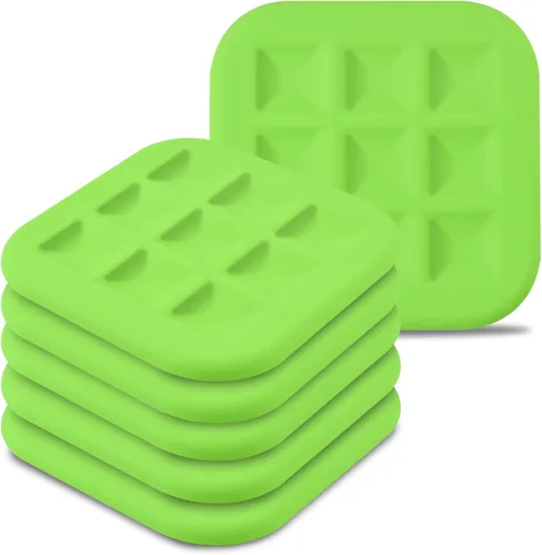 Miniatura 13 de Paquete de 6 salvamanteles de silicona para platos calientes, almohadillas calientes para cocina, salvamanteles para ollas y sartenes calientes
