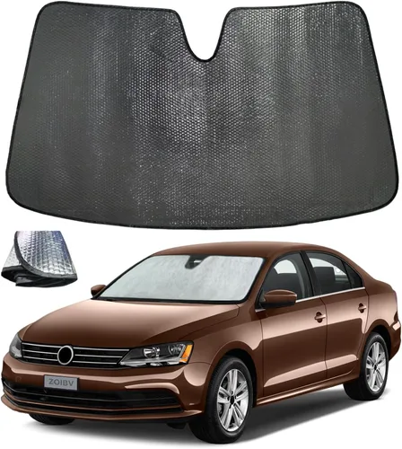Miniatura 40 de Parasol para parabrisas para BMW X3 2018-2024, 5 capas de burbujas, plegable, grueso, accesorios de protección para visera frontal, bloquea el calor