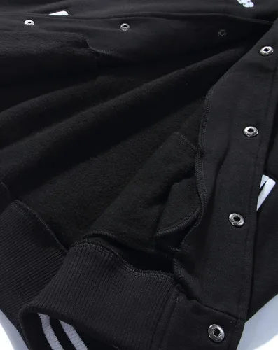 Miniatura 7 de Niepce Inc Chaqueta universitaria de béisbol bordada japonesa para hombre
