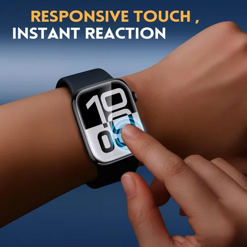 Miniatura 6 de Misxi 6 unidades Protector de pantalla de TPU suave transparente para Apple Watch Series 3 Series 2 Series 1 38mm, Protector de pantalla de alta