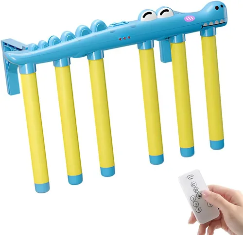 Miniatura 9 de Juego de desafío reflectante Drop Stick Challenge, nuevo juguete de entrenamiento de reflejo de coordinación de ojos y manos, 3 modos de velocidad B