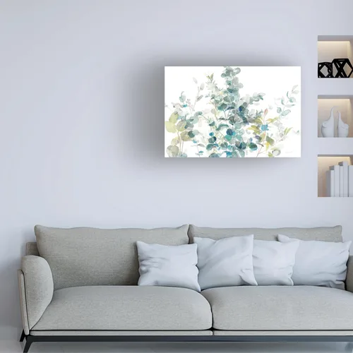 Miniatura 3 de Trademark Fine Art Eucalipto I Cultivo blanco de Danhui Nai, 22x32 pulgadas