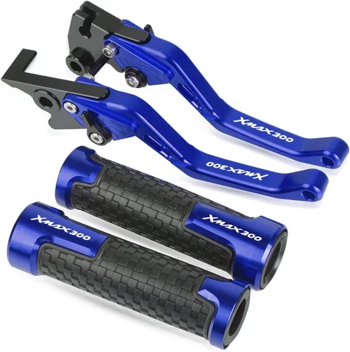 Miniatura 18 de DOUKI Para Yamaha XMAX300 X-MAX 300 2015-2020 - Palancas de embrague de freno corto para motocicleta, embrague, empuñaduras, extremos de manillar