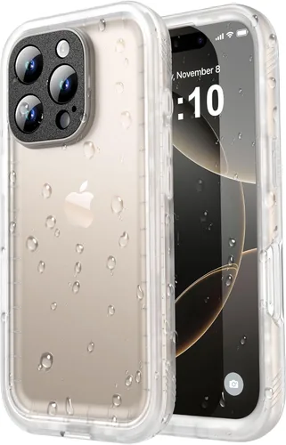 Miniatura 27 de SPORTLINK Funda para iPhone 15 Pro Max, IP68 resistente al agua, protección militar, cuerpo completo, resistente, a prueba de golpes, sellado 360, a