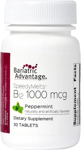 Miniatura 9 de Bariatric Advantage B-12 Speedy Melts, suplemento de vitamina B12 de 1000 mcg, fusión rápida con 200 mcg de ácido fólico para apoyo nutricional