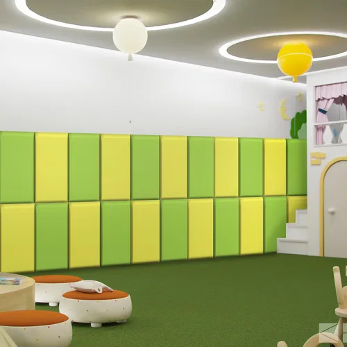 Miniatura 12 de Acolchado de pared para niños, paneles de pared tapizados para cabecera, despegar y pegar, almohadilla de protección de pared para tatami