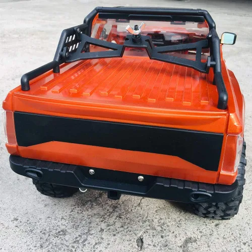 Miniatura 5 de KYX Racing TRX4 ABS Raptor Cuerpo Duro y Parachoques Delantero Trasero & Repuestos Rack 12.795 in Carrocería Camión Carcasa Blanca