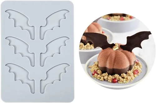 Miniatura 2 de Moldes de silicona 3D de hojas huecas para chocolate, molde de panal, abeja, caramelo, patrón de flores, molde para fondant, decoración de tartas