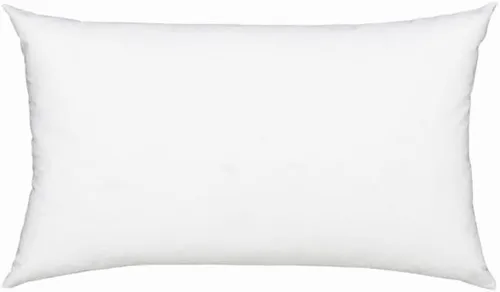 Miniatura 5 de Fennco Styles Relleno de almohada de fibra de poliéster 100%, blanco (cuadrado 10 x 10 pulgadas)