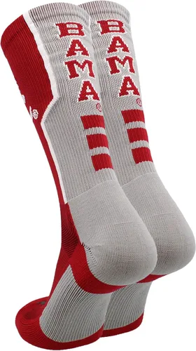 Miniatura 2 de TCK NCAA Perimeter Crew Socks, calcetines deportivos de equipo de rendimiento atlético para hombres y mujeres, absorben la humedad, con licencia