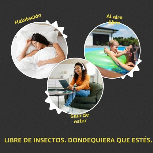 Miniatura 8 de Raqueta Matamoscas Eléctrica de Mano Zapeador de Insectos para Interiores/Exteriores - Potente 1500 Voltios Instantáneo Moscas/Insectos y Mosquitos