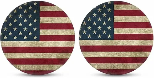 Miniatura 42 de AFPANQZ 250 Years Print Car Coasters for Cup Holders Absorbent Car Accessories 2.8" Car Cup Holder for Women 2 Pack