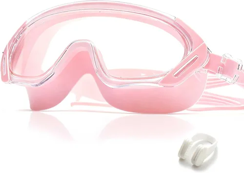 Miniatura 14 de Gafas de natación Espejo deslumbrante rosa