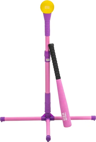 Miniatura 7 de Franklin Sports Youth Batting Tee - Adjustable Height Plastic Training Tee for Kids + Toddlers - 23" to 33" Inches