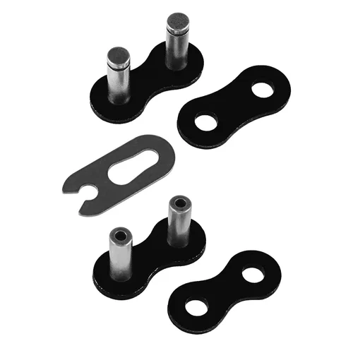 Miniatura 5 de Caltric Cadena de transmisión negra compatible con Yamaha Fz07 2015 2016 2017