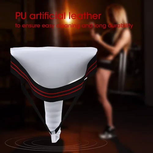 Miniatura 2 de Protector de ingle para mujer, protector de ingle de taekwondo para mujer, protector de entrepierna para taekwondo, boxeo, karate (S)