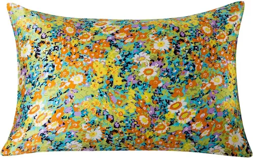 Miniatura 13 de SLPBABY - Funda para almohada de seda para el cuidado del cabello y la piel con estampado y cremallera oculta