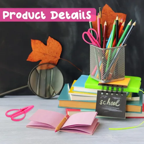 Miniatura 7 de Tijeras pequeñas de viaje de 3 piezas pequeñas tijeras portátiles para coser tijeras artesanales con cubierta para mujeres y niñas, hilo de tela