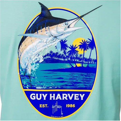 Miniatura 60 de Guy Harvey Camiseta de manga corta Threadcycled para hombre