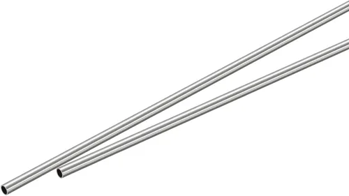 Miniatura 6 de uxcell Tubo redondo de acero inoxidable 304 0.079 in OD 0.012 in espesor de pared 11.811 in longitud 2 piezas