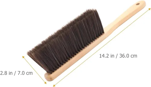 Miniatura 2 de ULTECHNOVO Cepillo de escobas para el hogar, escoba, escoba, herramienta para trabajar la madera, cepillo para el cabello, escoba y cama, cepillo