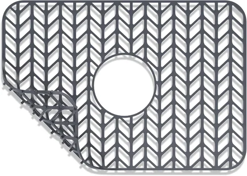 AWOKE Protectores de fregadero para fregadero de cocina, alfombrillas de fregadero de cocina de 18.2 x 12.5 pulgadas para la parte inferior del