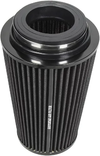 Miniatura 142 de KYOSTAR Filtro de aire universal de alto flujo de 3" (76 mm), entrada de aire frío de cono reutilizable, alto rendimiento, lavable, kit de aire seco