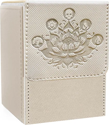 Miniatura 16 de PROMAXIBINDER MTG Commander - Caja de baraja con 2 divisores, se adapta a más de 100 tarjetas de una sola funda, caja de cubierta mágica de imán