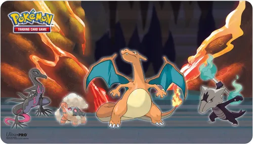 Gallery Series Scorching Summit - Alfombrilla de mouse estándar para juegos de Pokémon