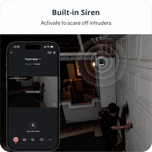Miniatura 9 de Cámaras de seguridad 4K inalámbricas para exteriores/interiores, cámaras con batería para seguridad del hogar, sin tarifas mensuales, almacenamiento