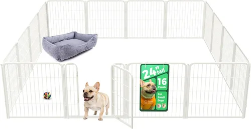 Miniatura 70 de FXW Homeplus Unleashed Corralito para Perros de Interior - Juego Sin Estrés y Seguro, Resistente de 24 Pulgadas 4 Paneles Corral para Cachorros
