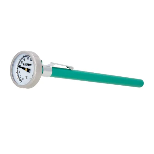 REOTEMP K79-7 - Termómetro de bolsillo, impermeable, vástago de 5", esfera de 1.0 in (-10 a 110 Celsius)