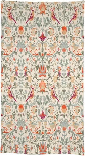 Miniatura 341 de Mantel Floral Retro de Pájaros, Diseño Original Bohemio William Morris Estampado Cubierta de Mesa para Hogar Picnic Fiesta Comedor Cocina William