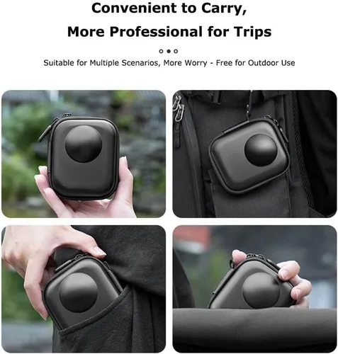 Miniatura 4 de Funda rígida compatible con cámara de acción DJI Osmo 360, carcasa de poliuretano impermeable, ajuste personalizado, a prueba de golpes y arañazos