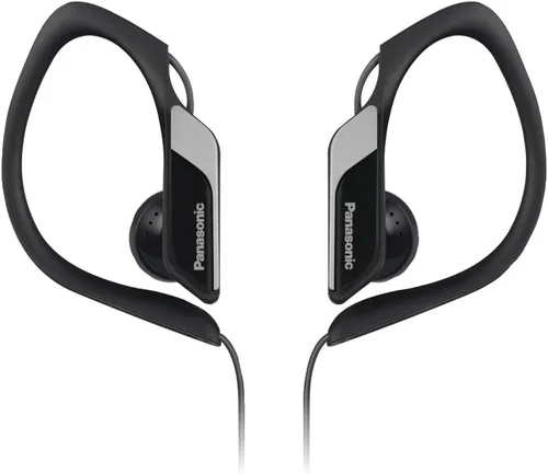 Miniatura 2 de Panasonic rp-hs16-k dentro de oído earbud audífonos con flexible Bisagra de oreja (Negro) Generación previa 2 Negro