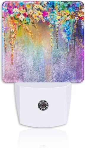 Miniatura 10 de Luz nocturna con enchufe, lámpara de luz nocturna de piel de leopardo, sensor automático, eficiencia energética, luces del atardecer al amanecer