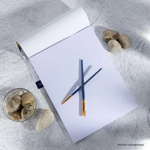 Miniatura 2 de Royal Langnickel bloc de 22 hojas de papel para óleos y acrílicos imprescindibles para el artista, de 9 x 12 pulgadas