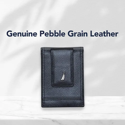 Miniatura 5 de Nautica Pebble Two-Tone Leather Wallet