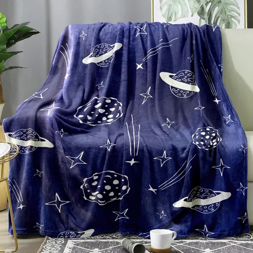 Miniatura 11 de Manta con texto en inglés "I Love You to the Moon and Back", suave y linda manta para niños, regalo para mujeres, niñas, niños y adultos, franela