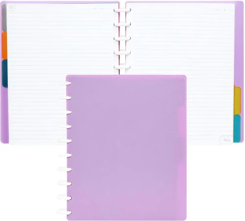 Miniatura 53 de Talia - Cuadernos de notas con tapas, planificador, personalizables, (Azul de Verano, Junior (5.5 pulgadas x 8.5 pulgadas)) Azul verano