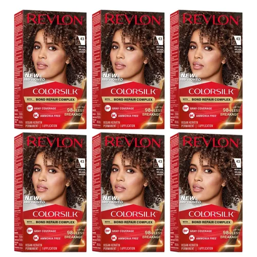 Miniatura 47 de Revlon Colorsilk - Tinte para el cabello, rubio ceniza oscuro, paquete de 3 unidades 60 rubio ceniza oscuro