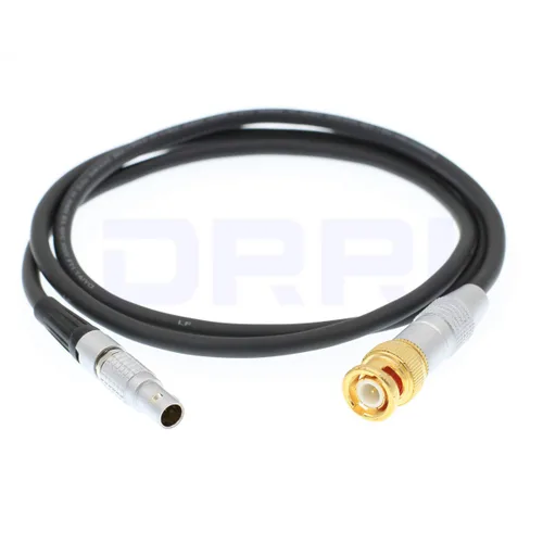 Miniatura 5 de BNC a 9-Pin EXT Conector Cable de entrada de código de tiempo para RED Komodo 6K (cable fino de 9 pines)