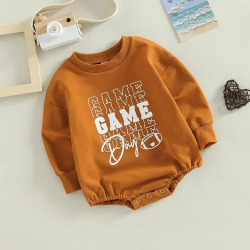 Miniatura 62 de Ropa de Halloween para bebé niña, sudadera con estampado de calabaza, mameluco de burbujas, lindo traje de Acción de Gracias de otoño