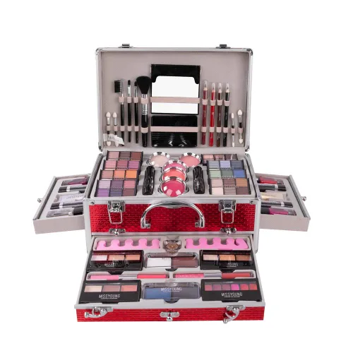 Miniatura 11 de FantasyDay Juego de regalo de maquillaje navideño todo en uno, kit de maquillaje para mujer, kit completo esencial para principiantes, incluye